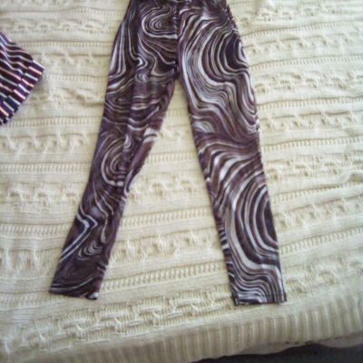 women's Sheen mesh tights size small